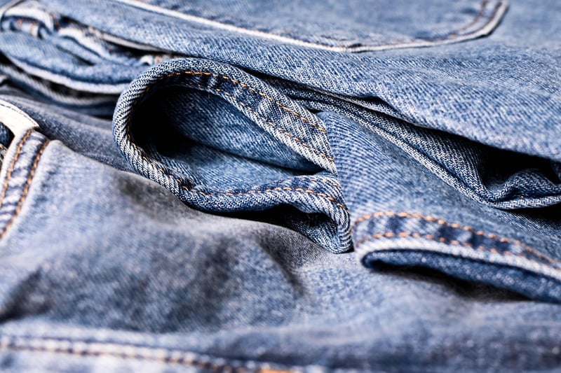 Denim Patchwork Jeans
